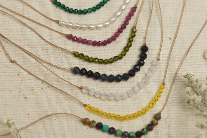 Dainty African Turquoise  - December Birthstone