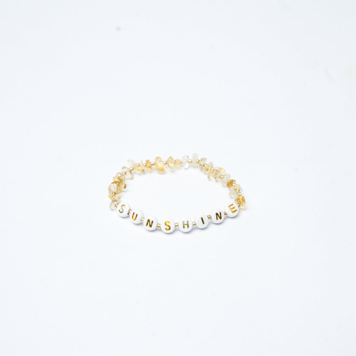 SUNSHINE - Citrine Chip Bracelet