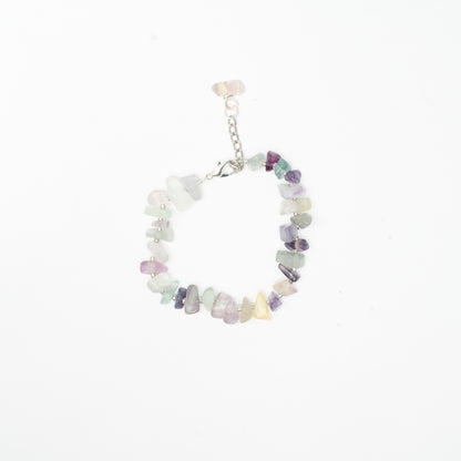 Fluorite Chip Bracelet
