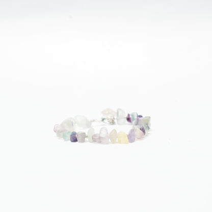 Fluorite Chip Bracelet