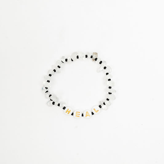 HEAL - Clear Quartz Chip Bracelet